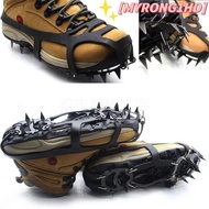 MYRONG1HD 18Teeth Shoe Cover Ice Snow Overshoes Handsome Spike Cleats