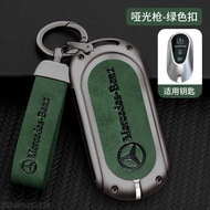 Suitable for 22-23 Mercedes-Benz EQE53AG Key Cases|Alloy Leather Key Cover Car Remote Control Cover