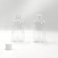 Botol PET kosong untuk minyak pelembap bayi 200ml, botol losen pelembap, botol losen badan gliserin,