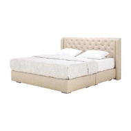 INDEX LIVING MALL เตียงนอน PVC รุ่นโดเธีย ขนาด 5 ฟุต - 