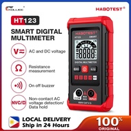 HT123 Digital Multimeter Multi Tester 600V AC/DC 4000 Counts High-Precision Smart Multimeter