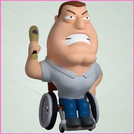 HK2 Family Guy Joe Swanson Wheelchair Guy Anime Action Figure Ornament HK2