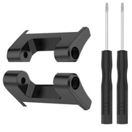 全城熱賣 - 適用於華米Amazfit T-Rex / T-Rex Pro / Ares 1對賣 22mm金屬頭粒錶帶連接器 (顏色：黑色)
