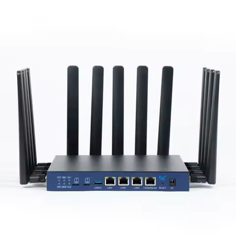 HUASIFEI dual band 5g wireless router wifi6 chipset MT7981B+MT7976CN+MT7531AE industrial 5g router