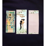 100pcs (Batch 7 of 8) Wedding Envelope (Edit Details Only)