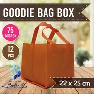 Tas Spunbond Goodie Bag 22x22x20 cm Goodie Bag Alas Box Goodie Bag Box Souvenir Bag Tebal
