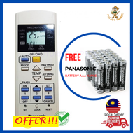 Panasonic i AUTO aircon remote control Replacement Spare Part A75C4448 Free PANASONIC AAA Battery(2P