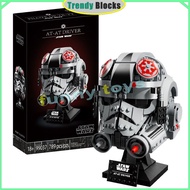 75429 AT-AT Driver Helmet Building Blocks The Empire Strikes Back Trendy Ornaments Gift Toy for Boys