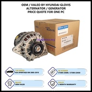 Kia Sportage KM 2005-2010 Oem Valeo Alternator (37300-22650/23600 or 37300-23650)