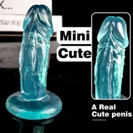 Crystal Transparent Simulation Penis Adult Toy Anal Plug Penis Female Products Smart