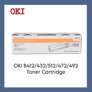 OKI B412/432/512/472/492 Original Laserjet Black Toner Cartridge#Black