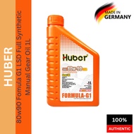 HB G1-1 Huber 80w90 Fomula G1 LSD Full Synthetic Manual Gear Oil 1L