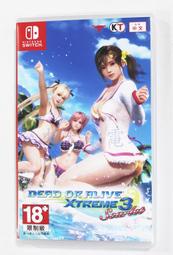 Switch NS 生死格鬥：沙灘排球 3 Scarlet (中文版)**(二手商品)【台中大眾電玩】