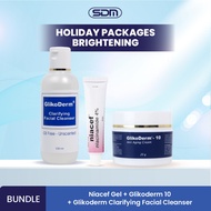 Holiday Packages Brightening Niacef Gel + Glikoderm 10% + Glikoderm CFC Gel 100ml