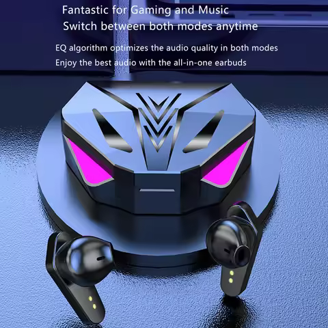 X15 TWS Gaming Earbuds Wireless Bluetooth Earphones Bass Audio Sound Positioning 9D Stereo Music HiF