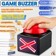 Game Answer Buzzer Alarm Button With Sound Light Trivia Quiz Got Talent Buzzer