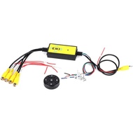 Video Switcher 4 Input 1 Intelligent Car Video Switcher Converter Output Switch Video System Auto Pa