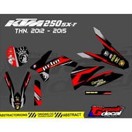 Decal sticker KTM 250 SIXDAY Decal sticker KTM 250 Fullbody