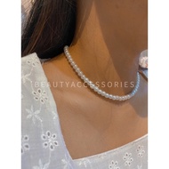 B.a || PEARL NECKLACE UNISEX PEARL NECKLACE