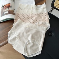 <[CDATA[Women's Cotton Lace Bikini Panties - Comfortable & Breathable]]>