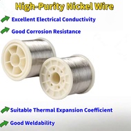 High Purity Nickel Wire N4 N6 0.1-5mm Diameter Ni99.99% Rod for Lab Research