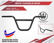 Bmx Handle Bmx 20" BMX Black handlebar Buatan Malaysia