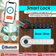 【✅SG Ready Stock】Smart Digital Lock Smart Fingerprint Lock Digital Door Lock Office Bedroom TUYA Lock APP