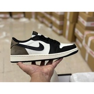 Black aj1 Help low Hot Sale mocha mocha Help Cowhide Recent retro low-Top mocha og Black Head aj1 lo