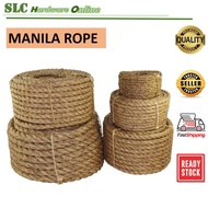 4MM MANILA ROPE | DURABLE ROPE | MULTI-PURPOSE ROPE | KNOTS TWISTED MANILA ROPE | TALI KERBAU | TALI