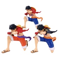 12cm One Piece Figure Luffy Blow Figurine PVC Model Statue Doll Monkey D Luffy Gear 2 Wano Country A