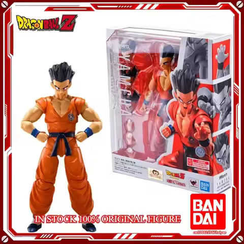 In Stock 100% Original Bandai S.H.Figuarts SHF Dragon Ball Yamcha Earth's Foremost Warrior PVC Anime