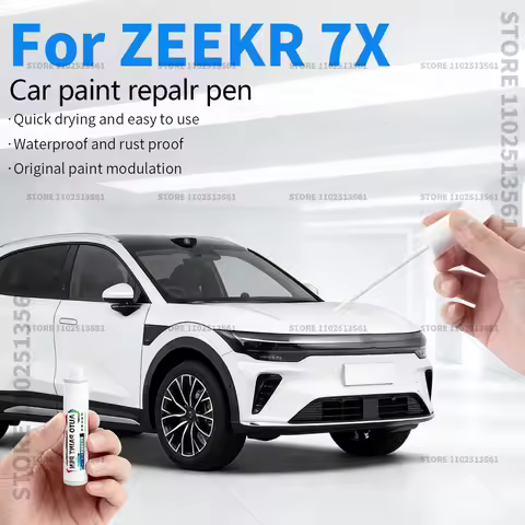 Car Paint Repair Pen For ZEEKR 7X 2024-2025 CX1E Paint Scratch Repair Accessories Black White Blue G