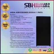 AQUA AQR-D205MDS KULKAS 1 PINTU (NEW) (KHUSUS BANDUNG)