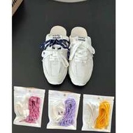 85cm Length 6mm Width Lace-Up Shoelaces, Two-Tone Bicolor Replacement Shoe Laces, Classic Unisex Sho