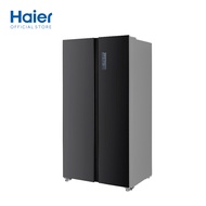 Haier ตู้เย็นไซด์บายไซด์ อินเวอร์เตอร์ ความจุ 15.6 คิว รุ่น HRF-SBS501GB