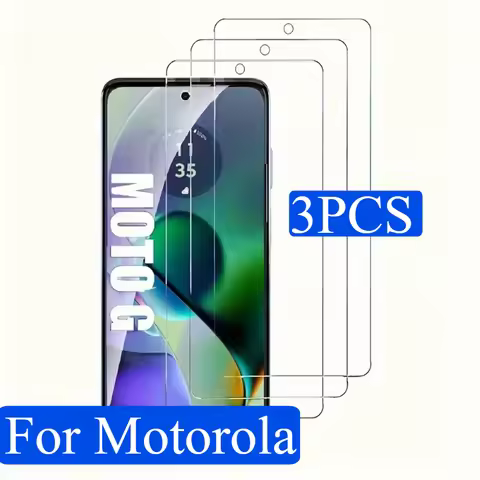 3Pieces Screen Protector for Motorola Moto G15 G05 G75 G35 G55 G45 G power 2025 Tempered Glass For M