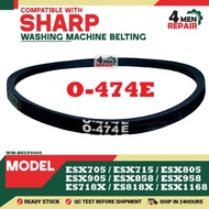 0-474E/ ESX705 /ESX715 /ESX805 /ESX905 /ESX858 / ESX958 / ES718X /ES818X / ESX1168 O-474E SHARP WASH