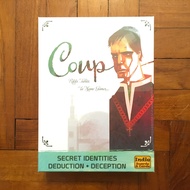 Coup party game + Coup Reformation expansion Deluxe Edition - Brazilian Art (Out of Print, $14 off f