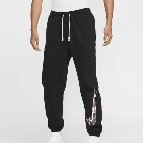Nike genuine genuine Dri-FIT Men's Basketball Fleece Fashion Ankle-Length Pants HV1844-010