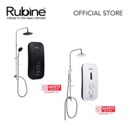 RUBINE 3388 Electric Instant Water Heater With Rainshower & DC Pump