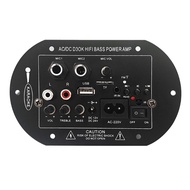 Amplifier Board 12V24V220V Bluetooth FM Radio Player AC/DC HIFI Bass Power AMP