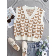 Love Vest Rajut / Rompi Rajut Love