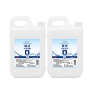 欧洁（oyeah） 75%消毒酒精2L*2 大容量家用组合装 皮肤物品清洁消毒酒精