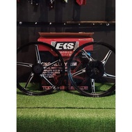 EKS BEAT110 SPORT RIM FG511 BLACK CHROME 17INCH 1.4X1.6 -17INCH HITAM CHROME