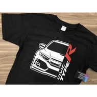 Honda 2026 fashion Civic FK8 FK8R TYPE R FRONT (Black Tshirt)