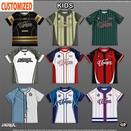 【Free Custom Name & Number】Unique Nation Printed Design Kasual Simple Kain Microfiber Jersey
