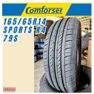 COMFORSER 165/60R14 165/65R14 165/70R14 SPORTS K4 & CF610 RADIAL TUBELESS TIRES