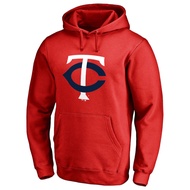 Minnesota Twinss NBAS NFL NHL ผู้ชายผู้หญิงกีฬา Hoodie MLB ขายร้อนผู้ชายกีฬา Jersey บางสบายๆเสื้อกัน