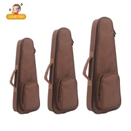 [Whgirl] Ukulele Case Waterproof Adjustable Strap Dustproof Big Pocket Backpack