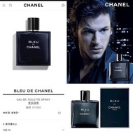 ✨現貨✨Chanel 香奈兒 Bleu EDT 蔚藍男士持久淡香水 100ml